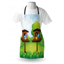 Winged Animals Nest Apron