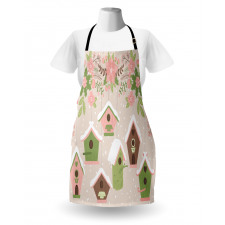 Pastel Floral Snow Nest Apron