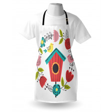 Winged Animals Nest Art Apron