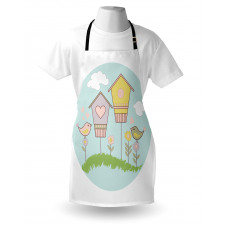 Meadow Flower Nest Cloud Apron