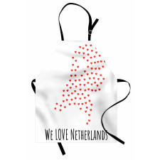 Love Netherlands Wording Apron