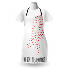 Love Netherlands Wording Apron