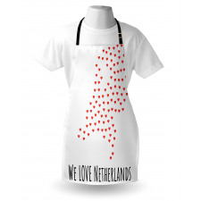 Love Netherlands Wording Apron