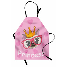 Happy Princess Cat Apron