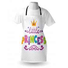 Çocuklar için Mutfak Önlüğü Küçük Prenses