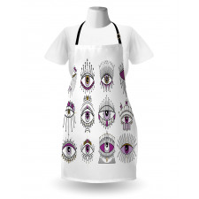 Evil Seeing Eye Sign Apron