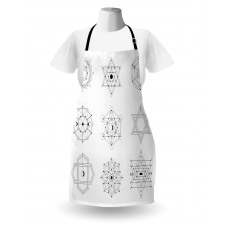 Line Shaped Geometry Apron