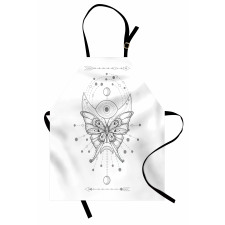 Muted Tones Boho Butterfly Apron