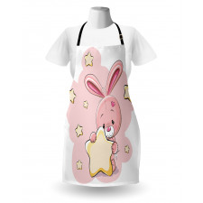 Rabbit Bunny with a Star Apron