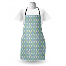 Tender Vintage Floral Pattern Apron