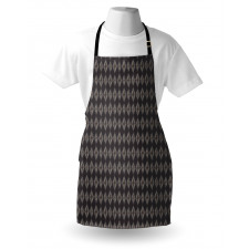 Rhombus in Earth Tones Apron