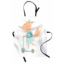Happy Animal and Bag on Scooter Apron
