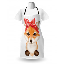 Wild Animal Drawing Apron