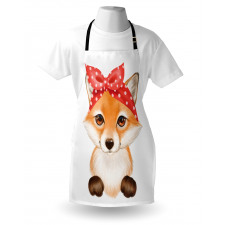 Wild Animal Drawing Apron