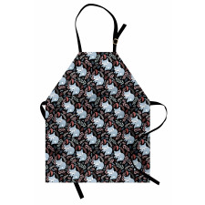 Sleeping Animal and Branches Apron