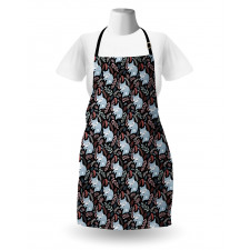 Sleeping Animal and Branches Apron