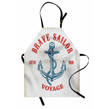 Voyage Anchor Art Apron