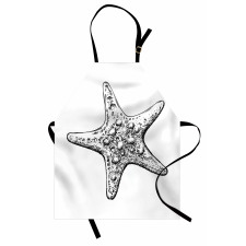 Starfish Sketch Apron