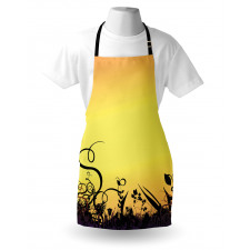 Ombre Sunset Botany Apron