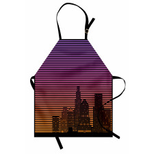 80's Skyline Apron