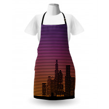 80's Skyline Apron