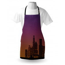 80's Skyline Apron