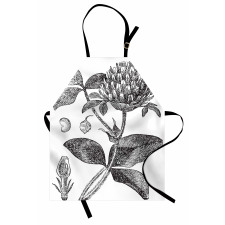 Nostalgic Flower Art Apron