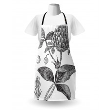 Nostalgic Flower Art Apron