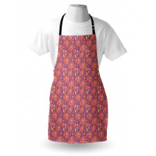 Flowers and Swirls Apron