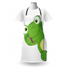 Cartoon Smiling Animal Apron