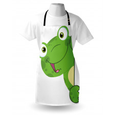 Cartoon Smiling Animal Apron