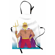 King of the Ocean Drawing Apron