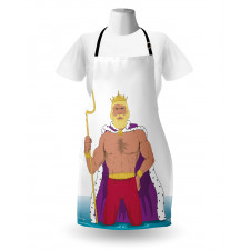 King of the Ocean Drawing Apron