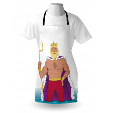 King of the Ocean Drawing Apron