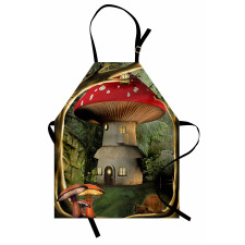 Mushroom Magic Forest Apron