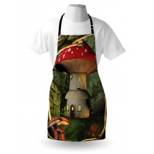 Mushroom Magic Forest Apron