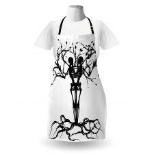 Bone Tree Gothic Apron