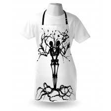 Bone Tree Gothic Apron