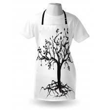 Nature Silhouette Art Apron