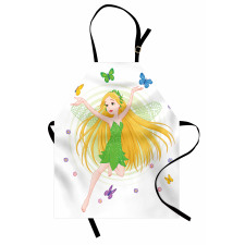 Spring Fairy Butterflies Apron