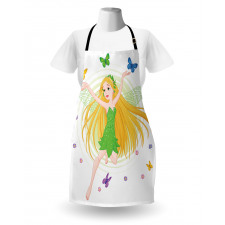 Spring Fairy Butterflies Apron