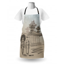 Women Walking Apron