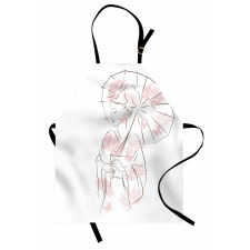 Geisha Girl Apron