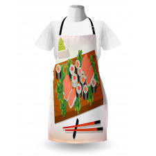 Plate of Tasty Food Apron