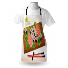 Plate of Tasty Food Apron