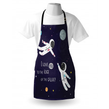 Love Wording Astronauts Apron