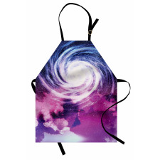 Cosmic Swirling Pattern Apron