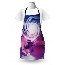 Cosmic Swirling Pattern Apron