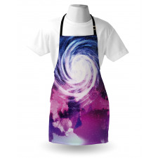 Cosmic Swirling Pattern Apron