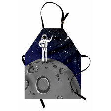 Man Landed on Moon Apron